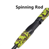 Green Camouflage Portable 1.8M 3.4-20g Lure Test M Action Carbon Fiber