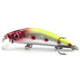1PCS Minnow fishing Lure Jig Wobblers iscas artificiais para pesca 7cm 8.5g