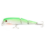 1PCS Lifelike 3 Sections Jointed Fishing lure 10.5cm 15g