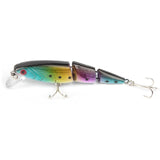1PCS Lifelike 3 Sections Jointed Fishing lure 10.5cm 15g