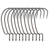 10pcs High Carbon Steel Fishing Hooks