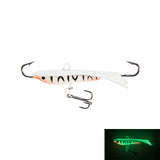 1Pcs 6cm 9.5g Winter Ice fishing lure