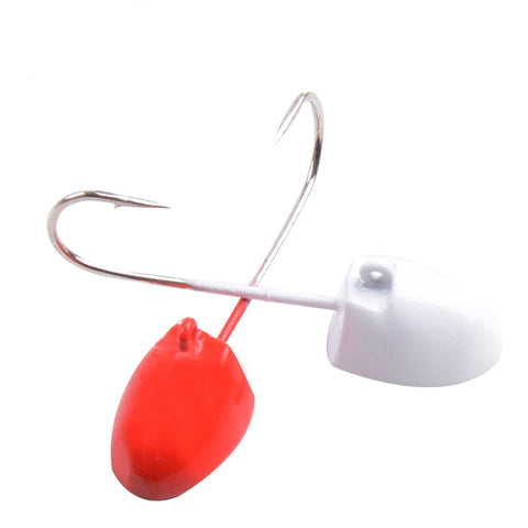 Fishing Hook 2pcs/lot 8.2g 4cm High Quality Lead Jig Head Hooks