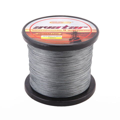 SOLOPLAY 1000m 1Meter 1Color 4 Strands Multi Color Braided Fishing Line