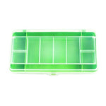 2 Layers ABS Transparent Cover Fishing Tackle Box