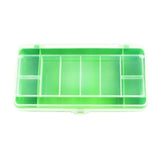 2 Layers ABS Transparent Cover Fishing Tackle Box